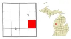 Location within Lake County