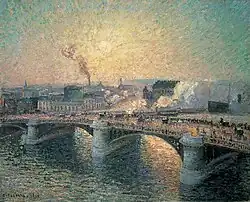 Pont Boieldieu, Sunset, Jan/Apr. 1896. (Birmingham Museum and Art Gallery, UK)