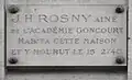 Writer J.-H. Rosny aîné died at no. 47 in 1940.