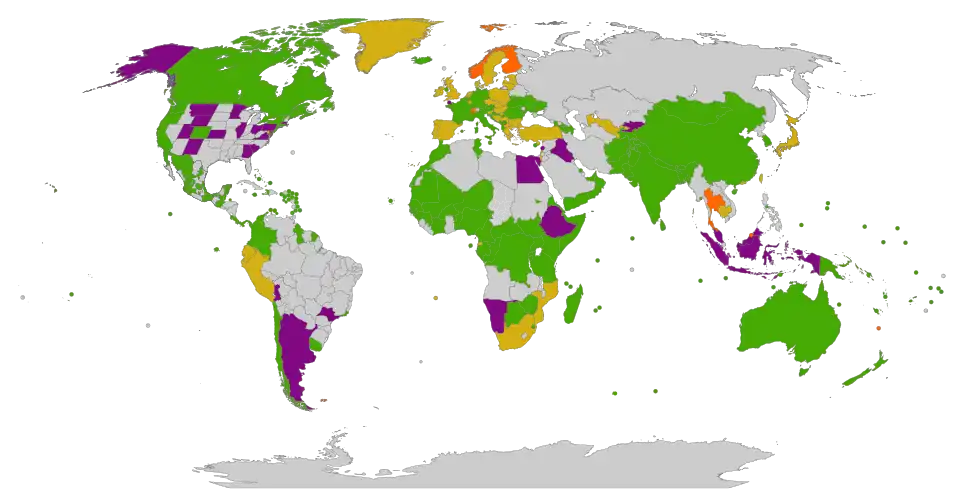 Phase out of lightweight plastic bags around the world