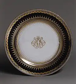 Porcelain plate, decorated in Paris, 1876–88