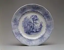 1840s plate for the American market