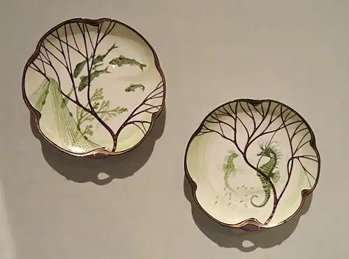 Nymphenburg plates 1899