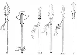 Assorted pole weapons