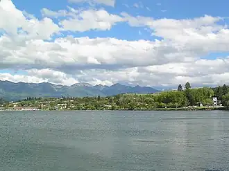 Polson, southern end of Flathead Lake