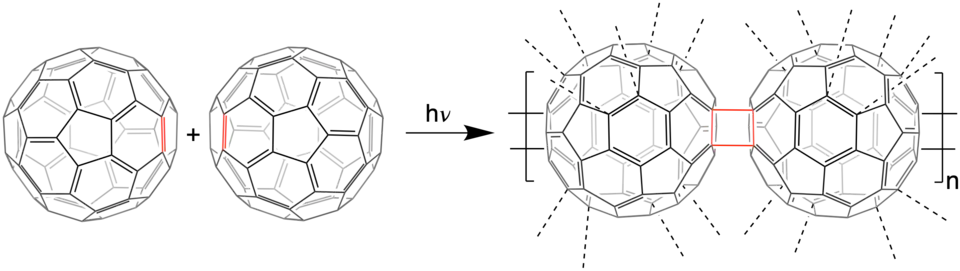 C60 Buckminsterfullerene polymeric bond