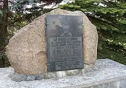 Memorial to Polish soldiers killed in the Battle of Bełżec in 1939