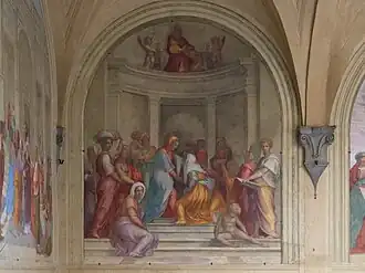 Pontormo, 1516, Chiostrino dei Voti, SS Annunziata, Florence