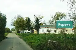 Entering Popowo