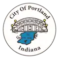 Official seal of Portland, Indiana