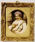 Portrait of Hyder Beg Khan, the Minister to the Nawab of A Wadh, Asaf-Au-Daula