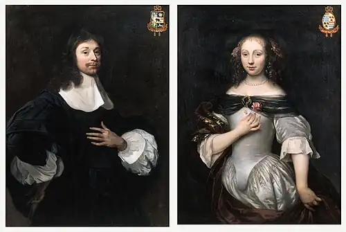 Joan Huydecoper and his wife.