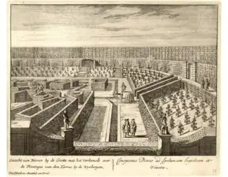 View of the labyrinth