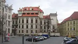 Prague CZ Old Town Marian Square Clam-Gallas Palace 0124