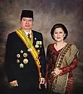 President Susilo Bambang Yudhoyono and First Lady Kristiani Herrawati