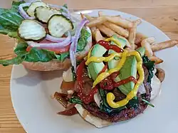 Vegan burger