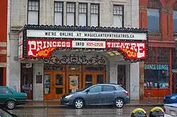 Princess Theatre exterior, 2009
