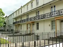 Priory Terrace, Bedford, which Farrar saved from demolition