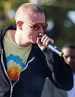 Prof performing at 2012 "Day of Dignity" at Masjid An-Nur mosque in Minneapolis