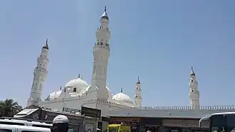The Quba Mosque in Medina, Hejaz, Saudi Arabia