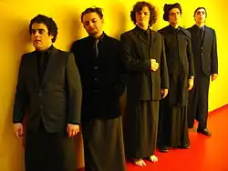 Left to right: Drepopoulos, Qweon, Gospodar, Bárány, Morloch.