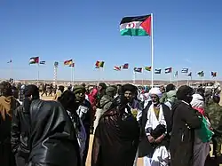 Commemoration of the 30th Independence Day in Tifariti, Liberated Territories, Western Sahara.