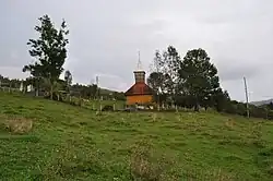 Wooden church in Bârlești