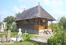 Wooden church in Lazuri
