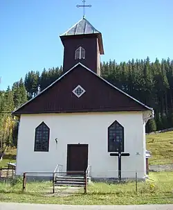 The former Roman Catholic church of the German community