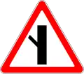 2.3.5 Side road intersection with a minor road