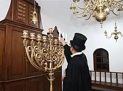 Hanukkah celebration