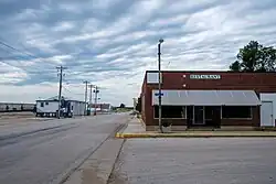 Facing Northwest on 1st Street in Ralston