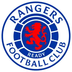 The current lion rampant club crest. Never appeared on the shirt