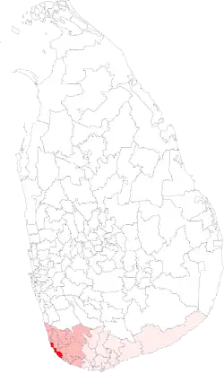 Location of Ratgama