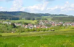 Ratshausen, view towards south