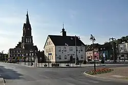 Main square with the town hall