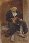Old man from Muhu (1898), by Paul Raud (1865–1930)