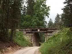 Tuderna railway bridge at the Hanikase-Tamme road