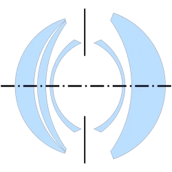 Bausch & Lomb Metrogon by Rayton (1942), from US 2,325,275[11]