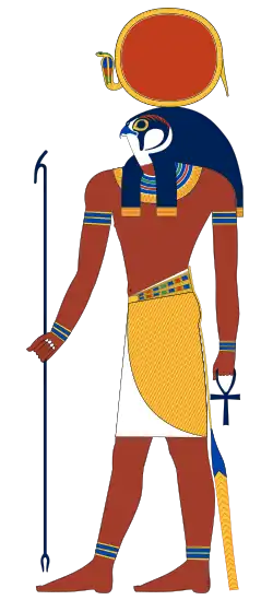 Ra-Horakhty, a form of Ra Syncretized with Horus