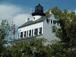 Rebuilt Blackistone Lighthouse