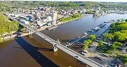 Red Wing Bridge and Downtown Red Wing