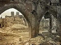 The Cordeliers convent in 1917.