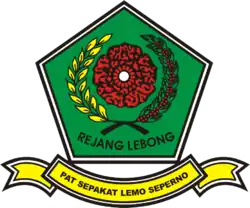 Official seal of Rejang Lebong Regency
