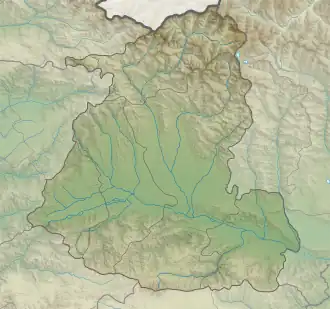 Tskhinvali is located in Shida Kartli
