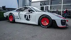 Porsche 935 at Rennsport Reunion VI at Laguna Seca in 2018