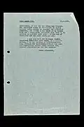 Reply to Agnes Fry suggesting sterilisation as a course of action, p. 1 (Wellcome Collection)