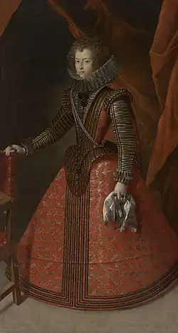 Portrait of Infanta María Ana de Austria 1630, Portland Art Museum