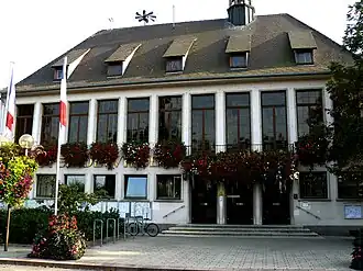 The town hall in Rhinau