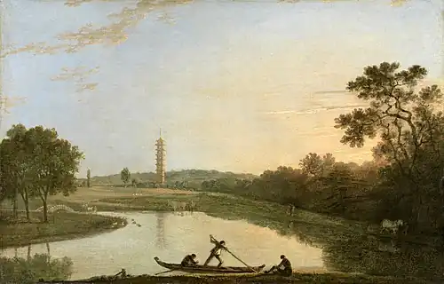 Kew Gardens: The Pagoda and Bridge by Richard Wilson